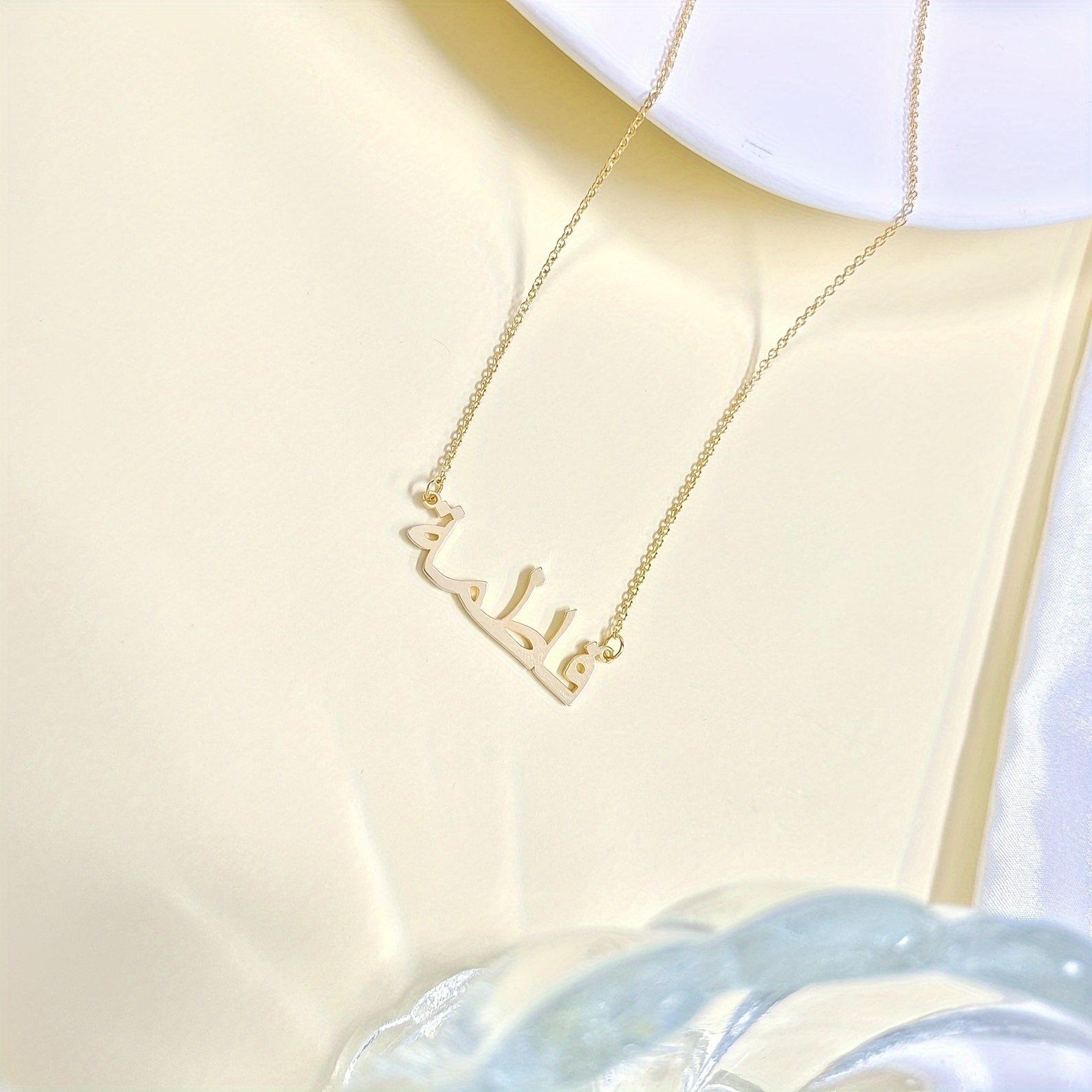 Personalized Custom Arabic Nam - Name Necklace Custom ulasan dan harga