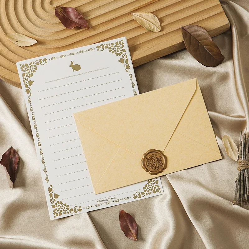 Letter Writing Stationery Set  - Wax Seal Letter Kit ulasan dan harga