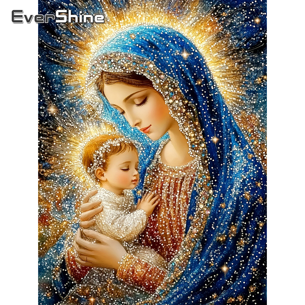 1PC frameless  Diamond Embroid - Photo Mosaic Print ulasan dan harga