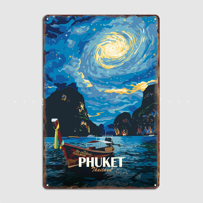 Phuket Thailand Night Sky Boat - Custom Night Sky ulasan dan harga