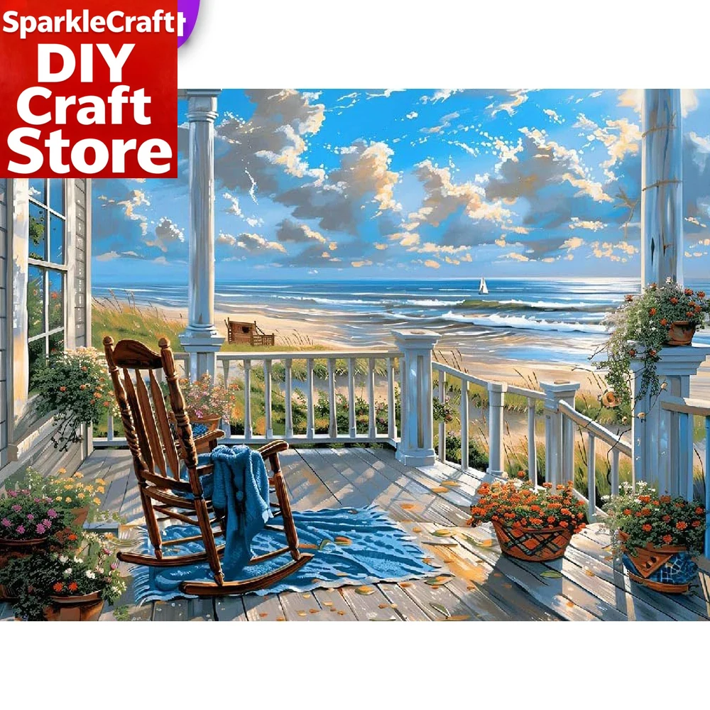 1PC frameless  Full Square Rou - Photo Mosaic Print ulasan dan harga
