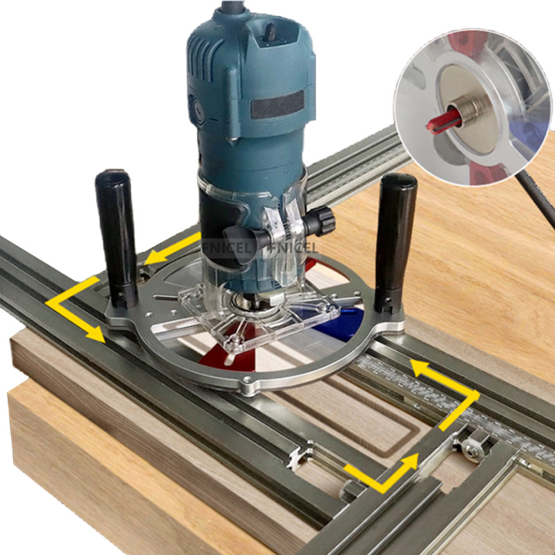 Routing Jig Frame System Trimm - Engraved Wood Frame ulasan dan harga