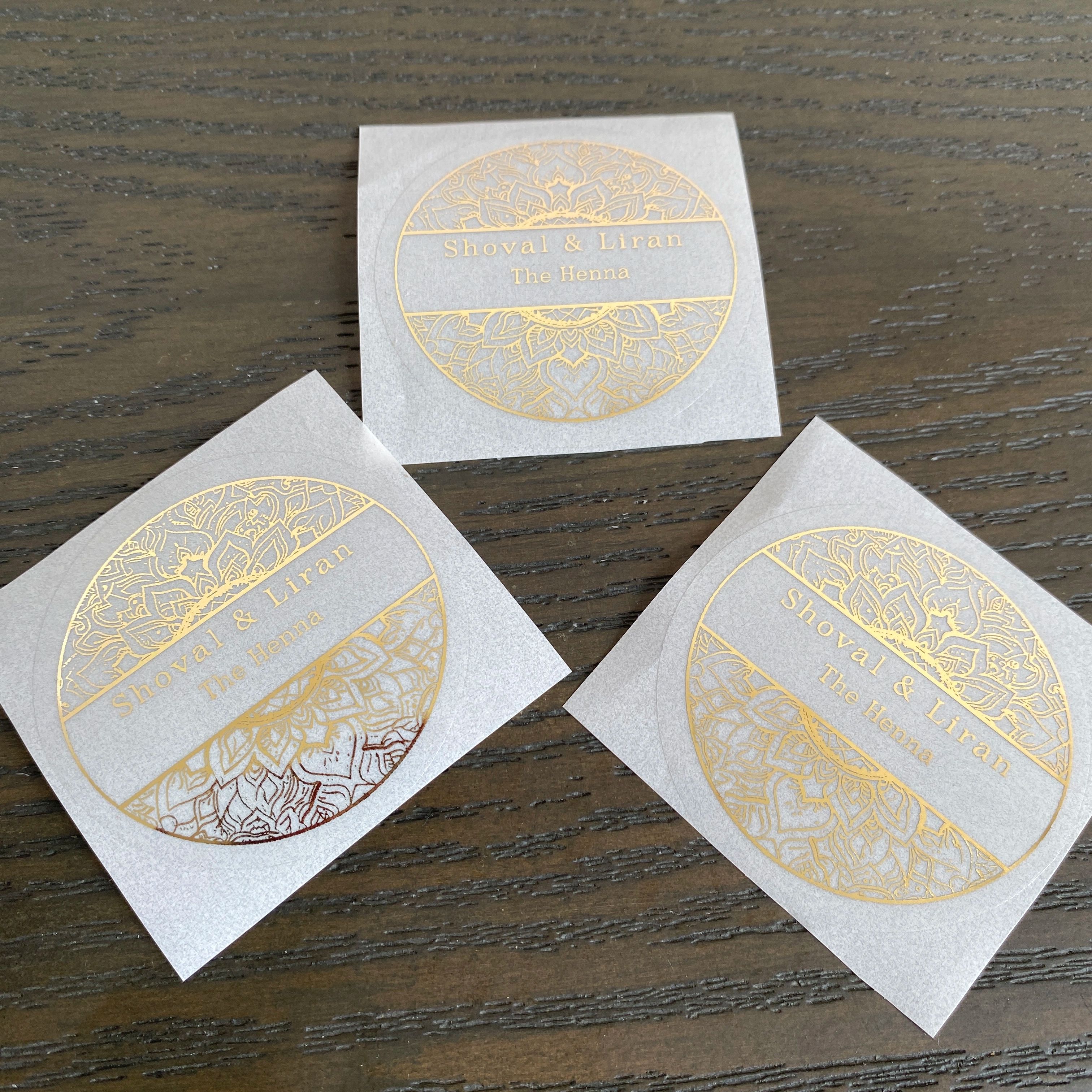Custom henna day candle sticke - Personalised Candle Label ulasan dan harga