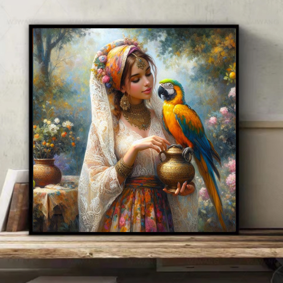 1pc frameless Diamond Painting - Photo Mosaic Print ulasan dan harga