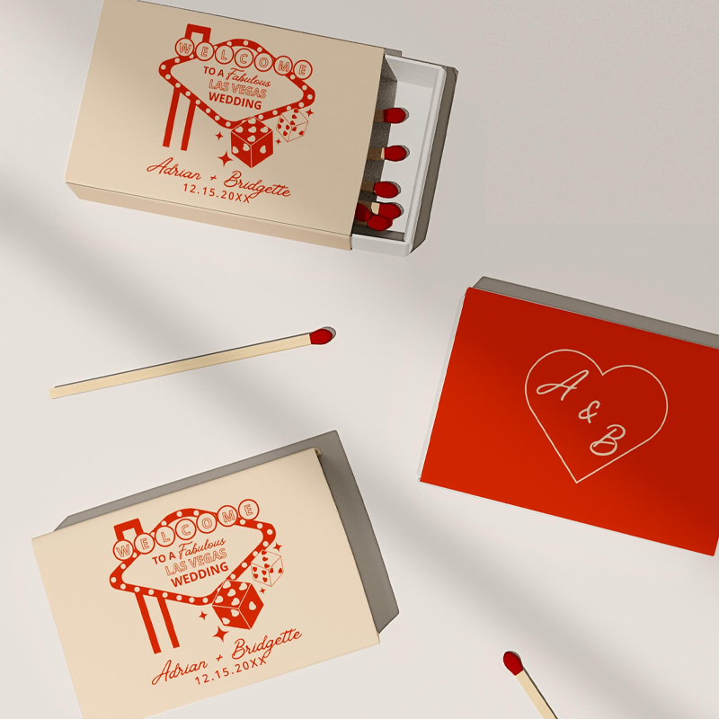 Customized Matchbox Sticker Fo - Personalised Candle Label ulasan dan harga