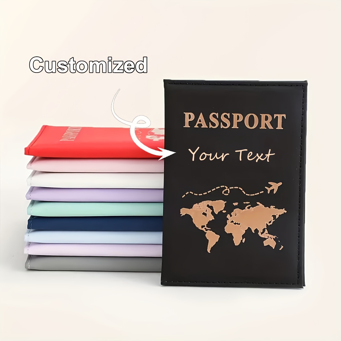 Custom Name World Map Passport - Personalized Name Box ulasan dan harga
