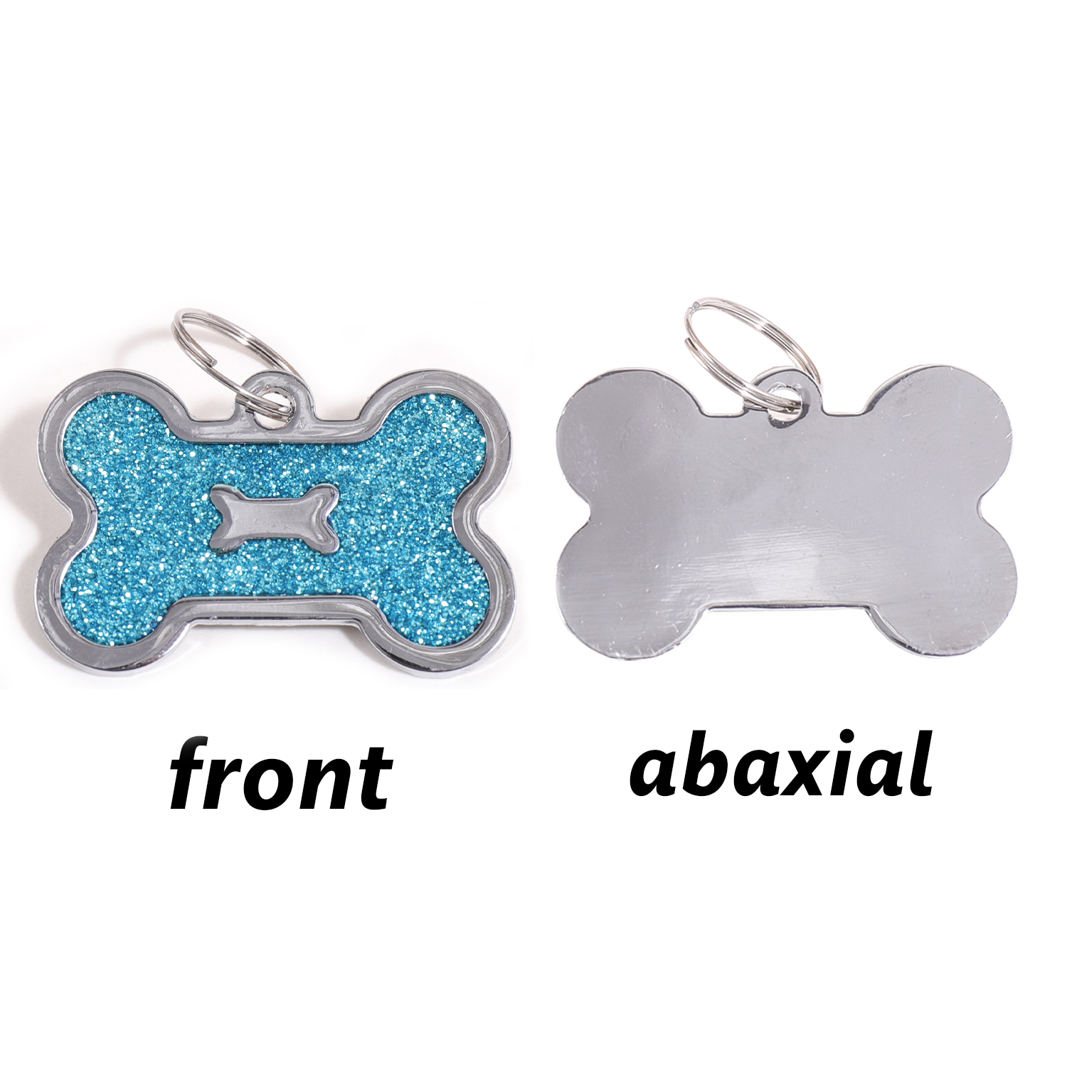 Glitter Custom Text Dog Tags C - Pet Portrait Custom ulasan dan harga