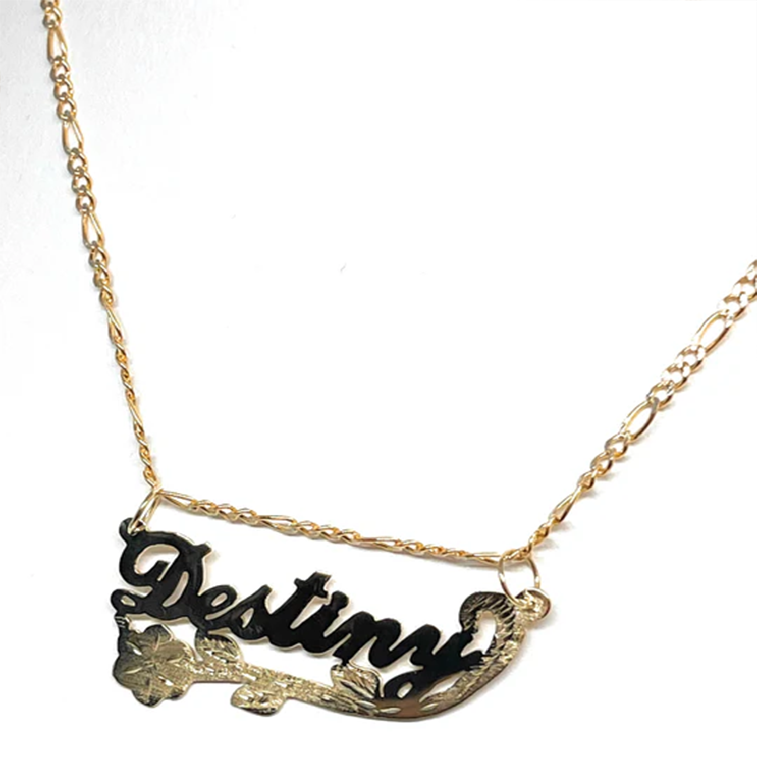 Custom Name Jewelry Retro Styl - Birth Flower Necklace ulasan dan harga