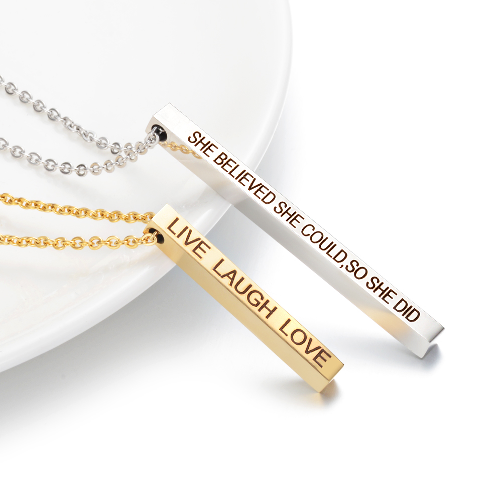 Customized Personalized French - Name Necklace Custom ulasan dan harga