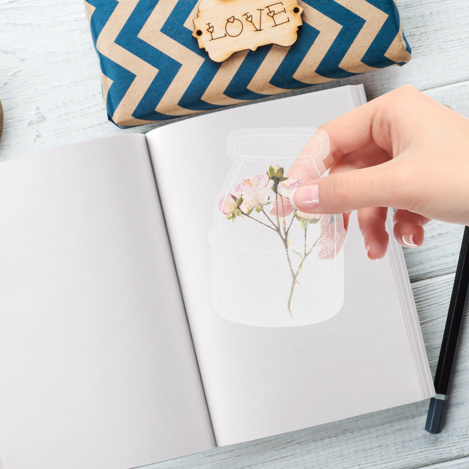 20 Sheets Bookmarks Dried Flow - Dried Flower Bookmark ulasan dan harga