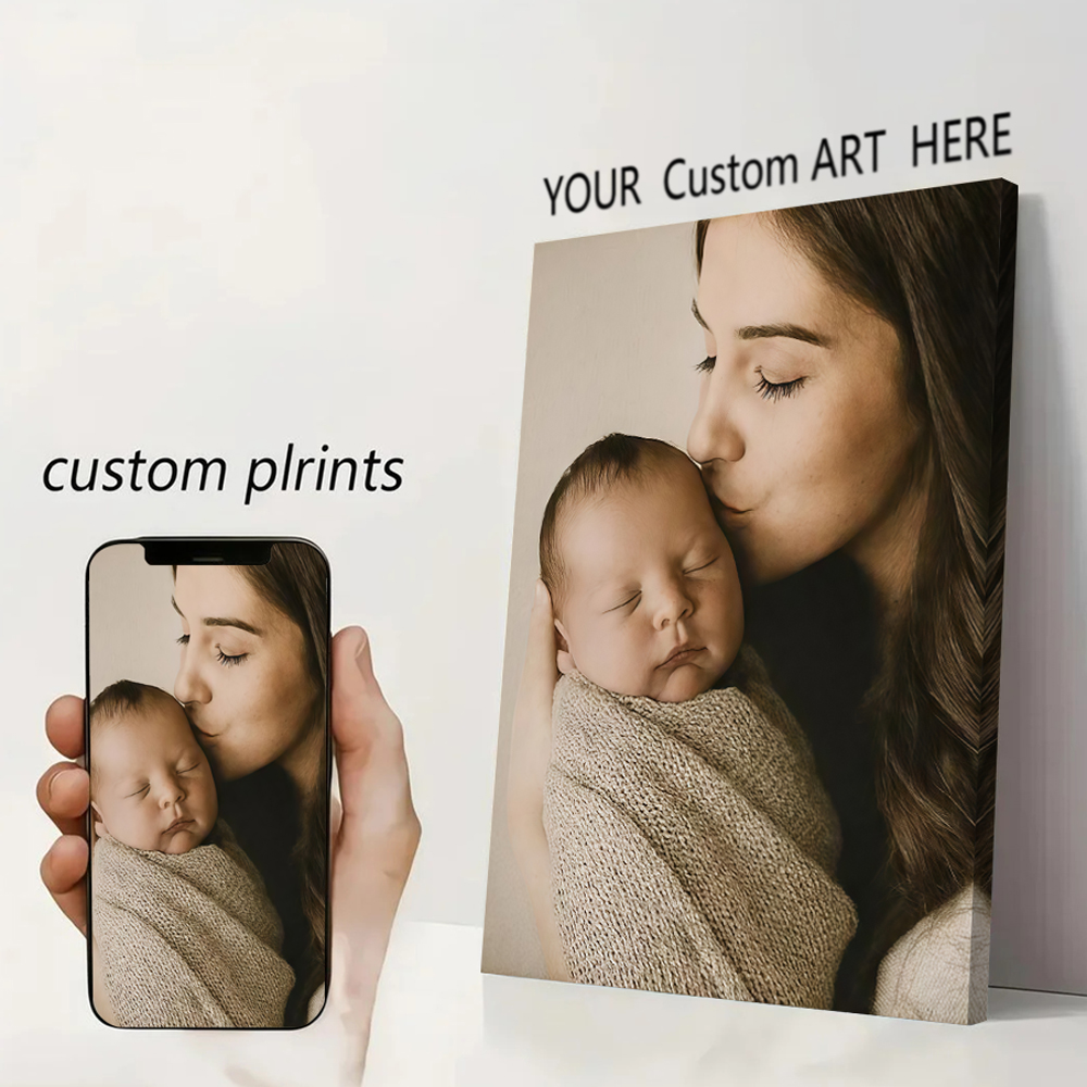 Custom Print Canvas Painting F - Pet Portrait Custom ulasan dan harga