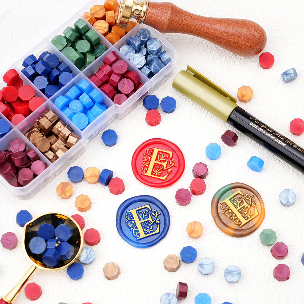 Alphabet Wax Seal Stamp Set -  - Wax Seal Letter Kit ulasan dan harga