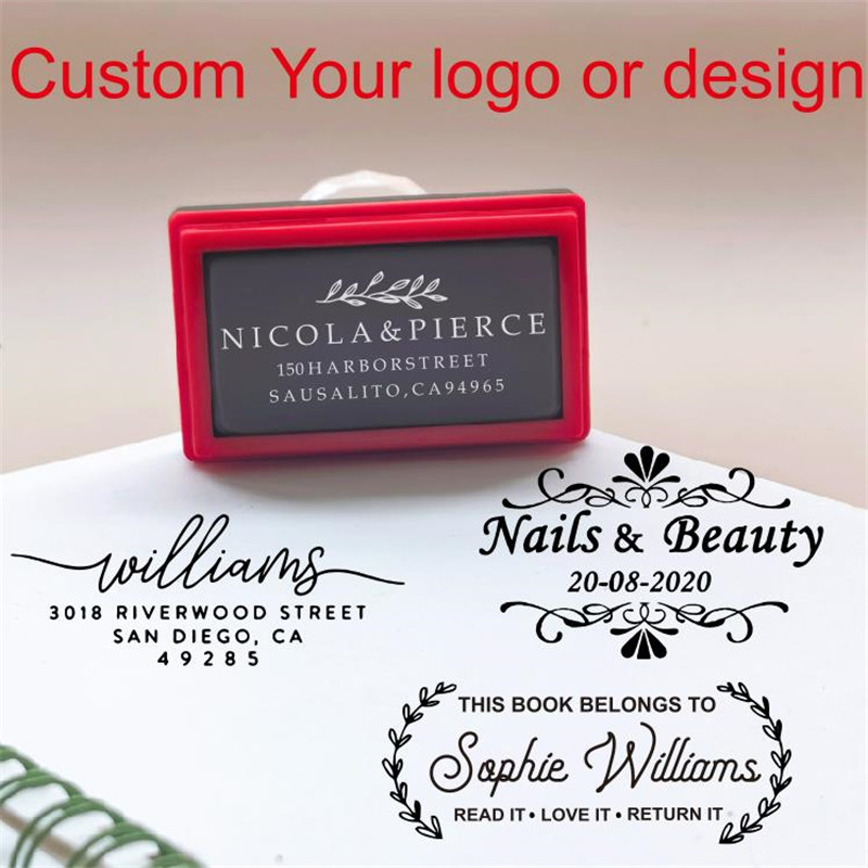 Personalized Logo Self inking  - Custom Photo Book ulasan dan harga
