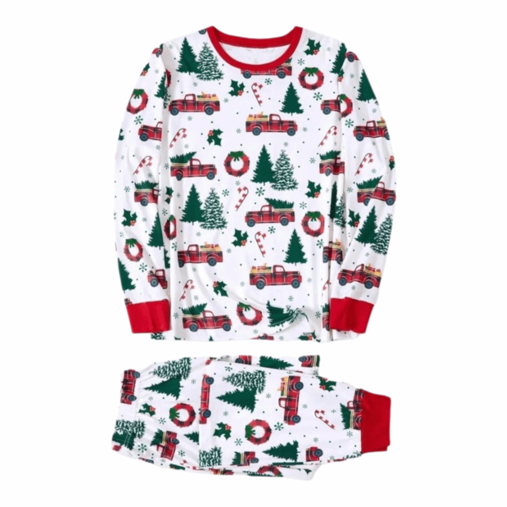 Christmas Family Matching Outf - Family Tree Print ulasan dan harga