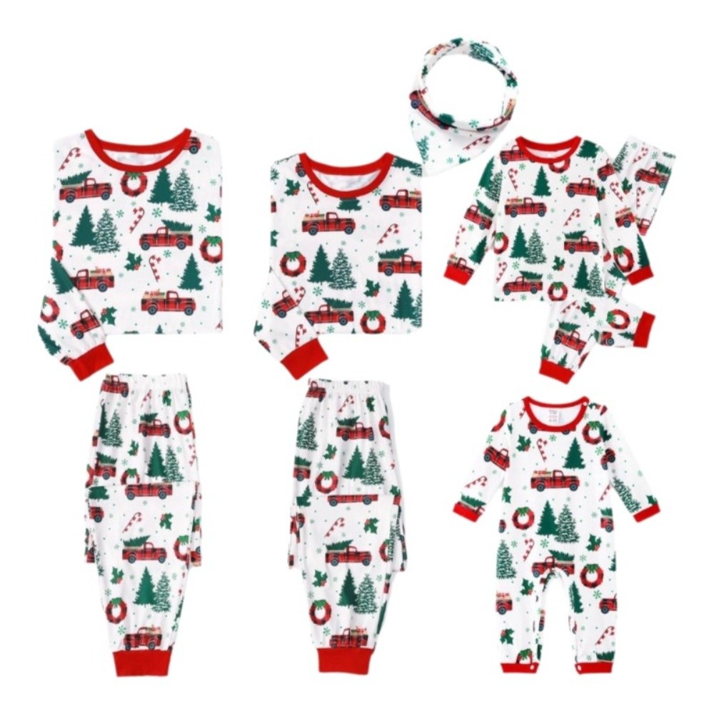 Christmas Family Matching Outf - Family Tree Print ulasan dan harga