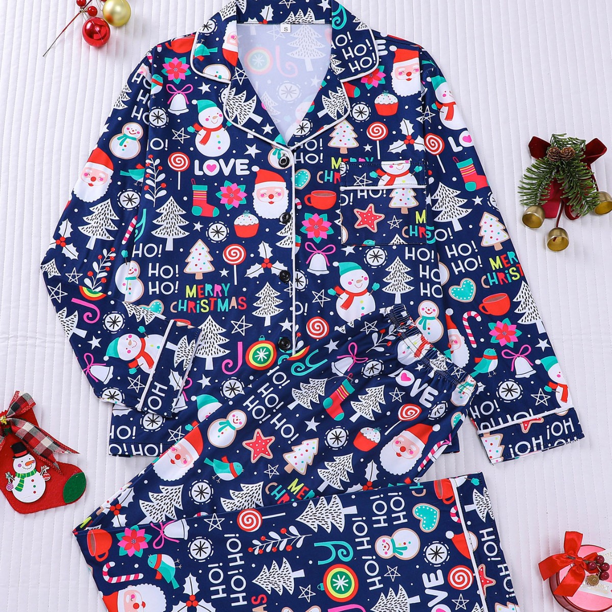 Christmas Santa Tree Snowman P - Family Tree Print ulasan dan harga