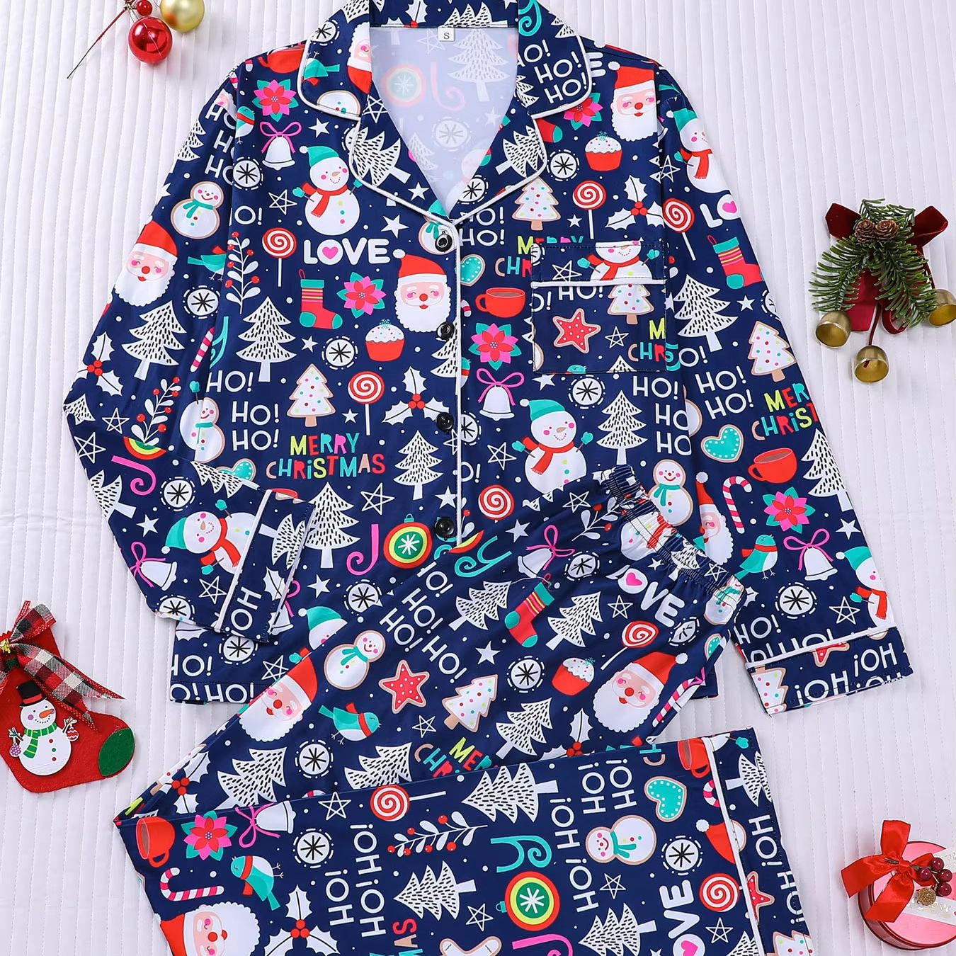 Christmas Santa Tree Snowman P - Family Tree Print ulasan dan harga